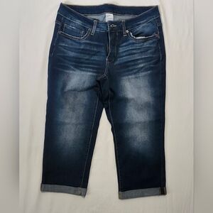 Time and Tru Blue Cropped Jeans